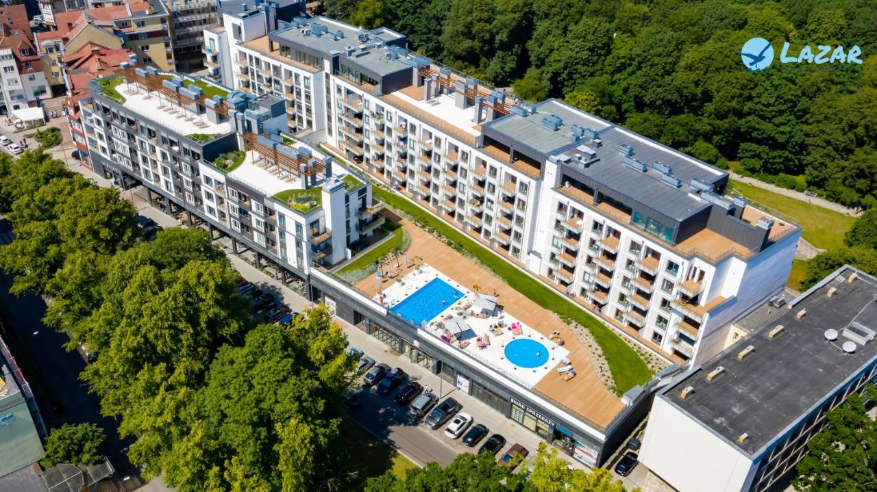 Lazar Apartamenty Nadmorskie Tarasy Kołobrzeg Extérieur photo